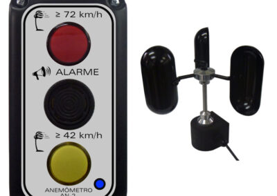 Anemômetro com unidade sinalizadora remota – AN-2C